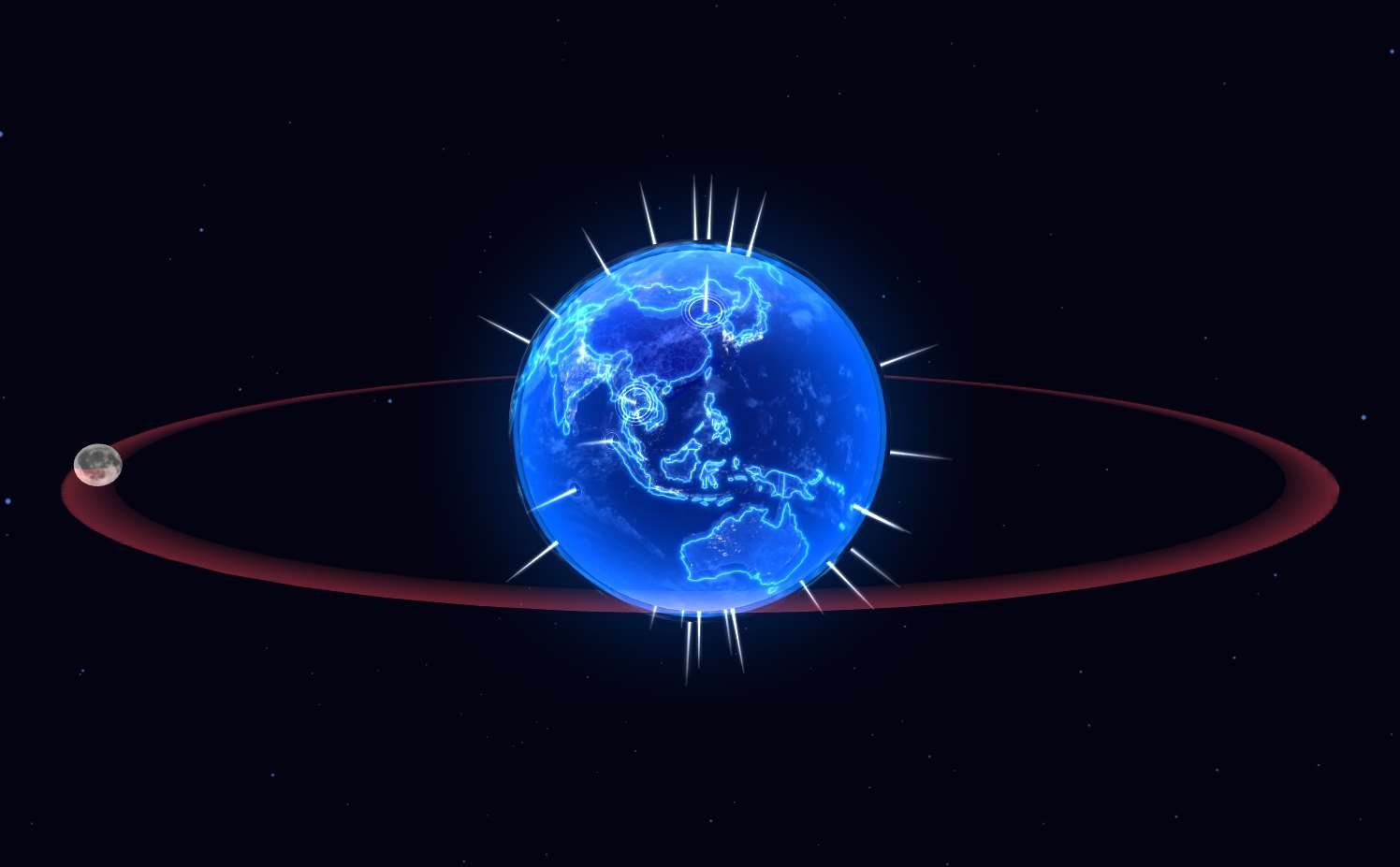 网页实现超酷炫3D地球